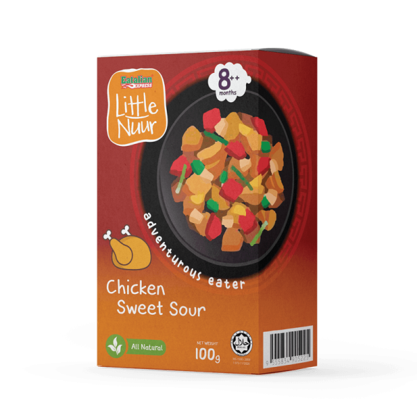 8m+ Lauk - Chicken Sweet Sour