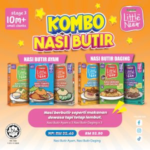 10m+ Kombo - Nasi Butir